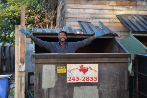 Behold the sanitation worker