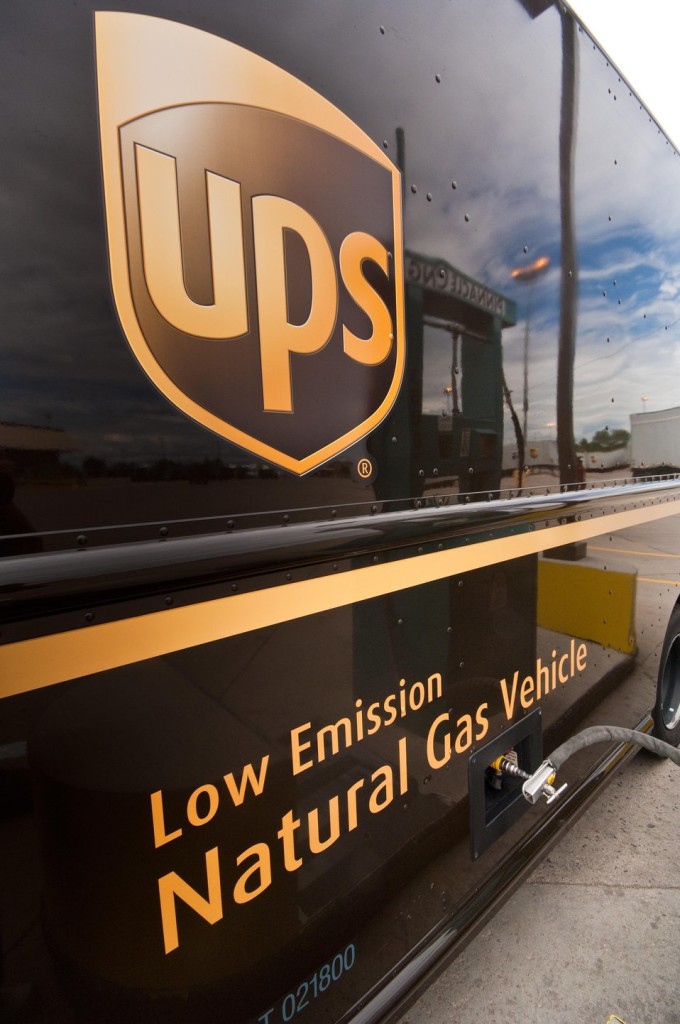 UPS switches to renewable natural gas to curb emissions