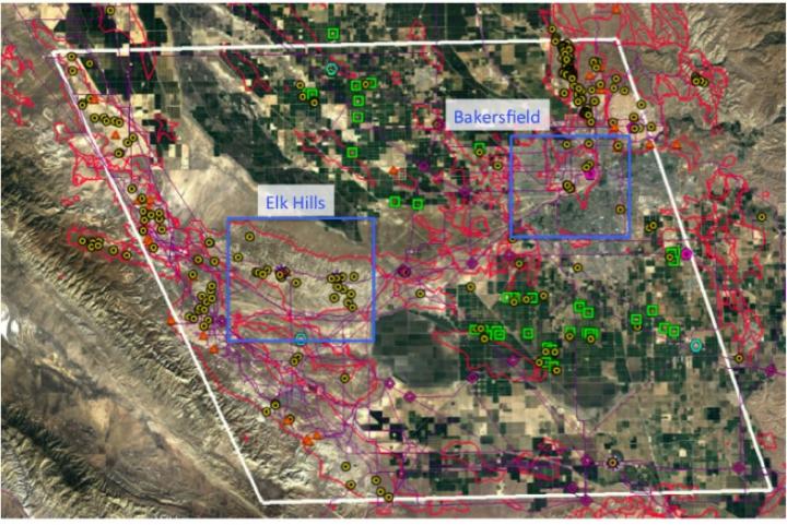 Area of focus to monitor emissions from methane super emitters