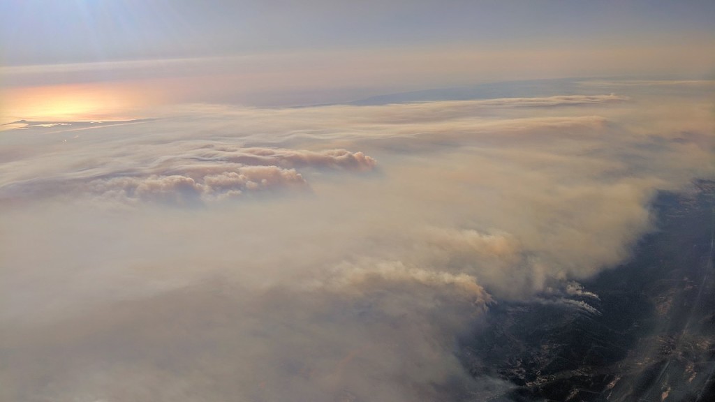 Smoke from California Wildfires contribute to air pollutants that impair health