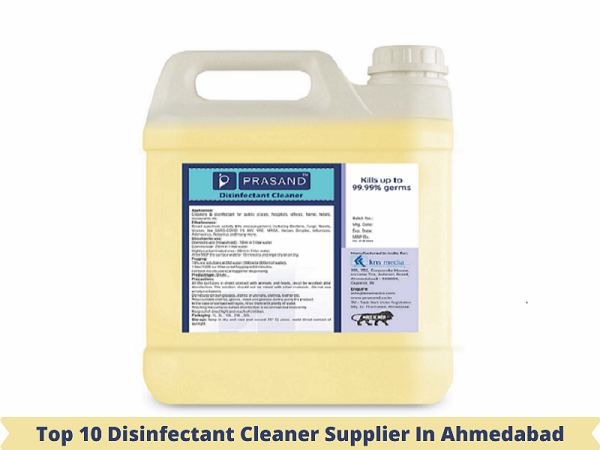 Top 10 Disinfectant Cleaner Supplier In Ahmedabad